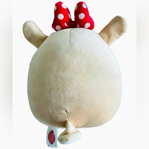 Squishmallows Rudolph the Red-Nose Reindeer Clarice ❤️ Plush 9" EUC - Picture 2 of 2